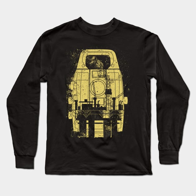OIL RIG SURVEYOR Long Sleeve T-Shirt by AZMTH CLOTHING